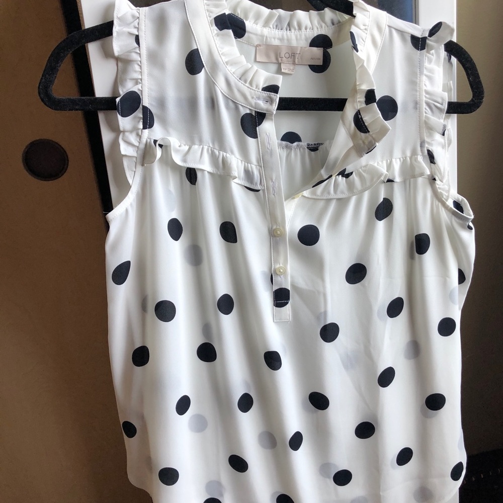Polka dot top